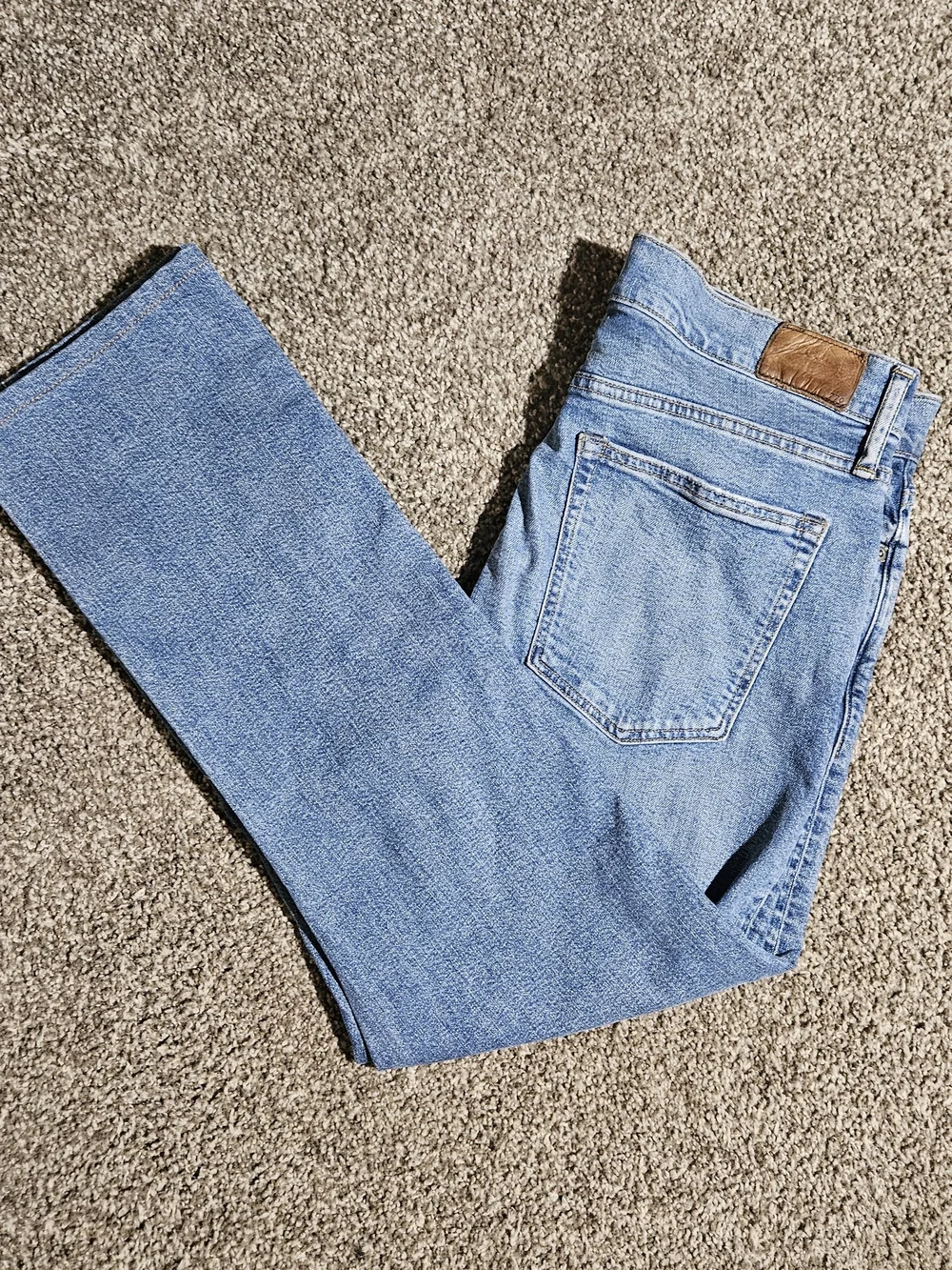 J.Crew Mens 770 Straight Fit Jeans Medium Wash Size 34x28